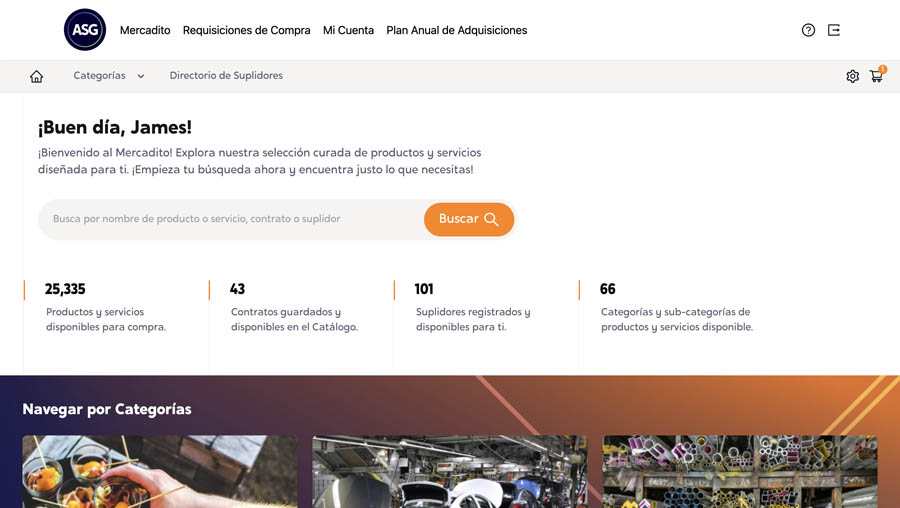 La GSA lanza Mercadito, la primera plataforma de comercio electrónico del gobierno en Latinoamérica.